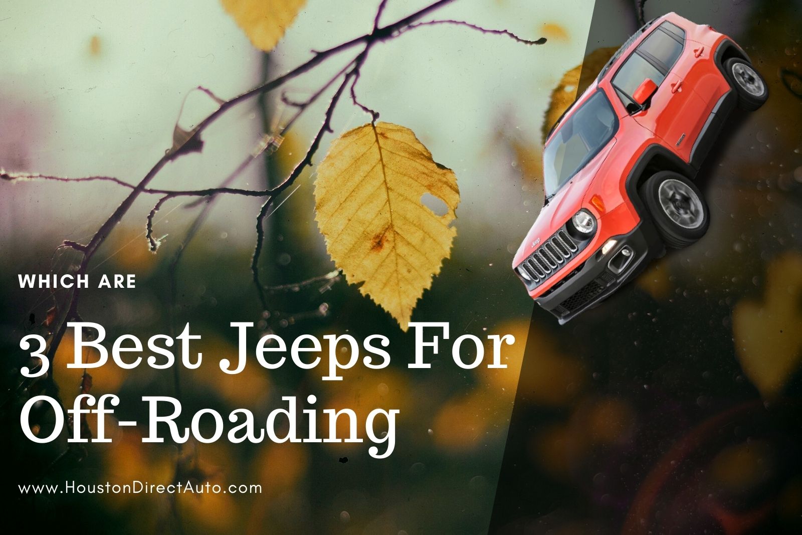 Which Are 3 Best Jeeps For Off-Roading?